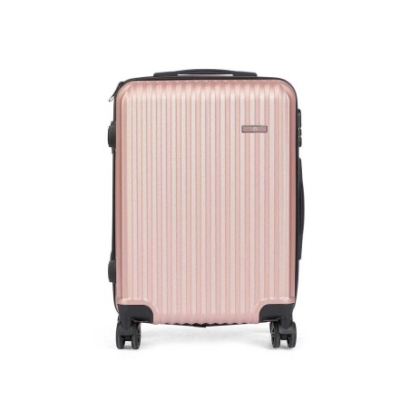 Bagaglio a Mano HT-017-R Rosa 55 x 35 x 20 cm Righe