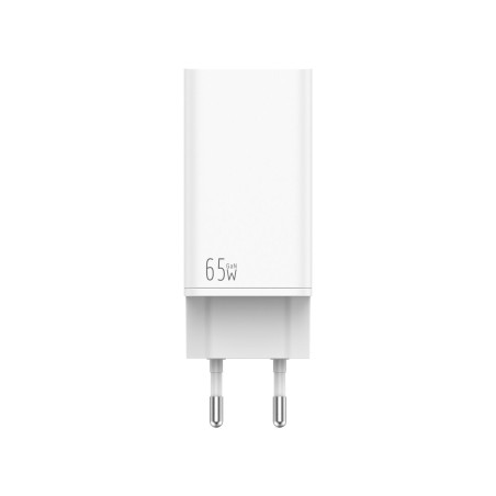Caricabatterie da Parete LEOTEC LECSPH65W3W 65 W Bianco