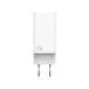 Caricabatterie da Parete LEOTEC LECSPH65W3W 65 W Bianco