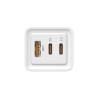 Caricabatterie da Parete LEOTEC LECSPH65W3W 65 W Bianco