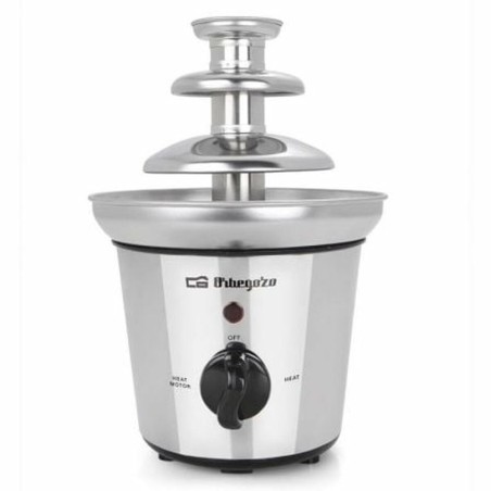Fontana di Cioccolato Orbegozo FCH 4000 Argentato Acciaio inossidabile 40 W