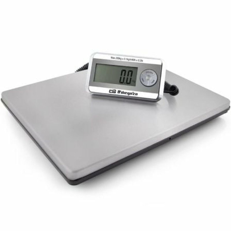 bilancia da cucina Orbegozo PC 5500 Nero Argentato 200 kg bilancia da cucina Orbegozo PC 5500 Nero Argentato 200 kg