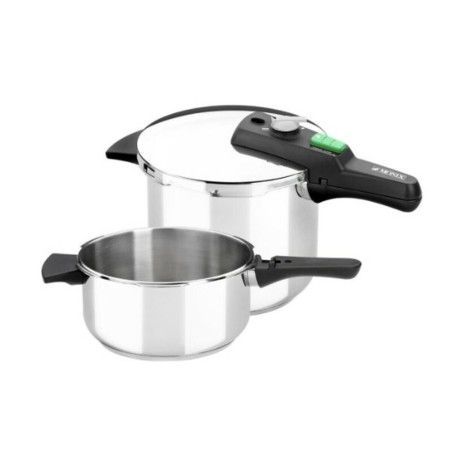 Pentola Express Monix Braisogona_M560005 Acciaio inossidabile 10 L (4 + 6 L)