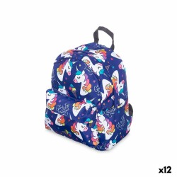 Zaino Scuola Pincello 586 Multicolore 28 x 12 x 22 cm Unicorno (12 Unità)