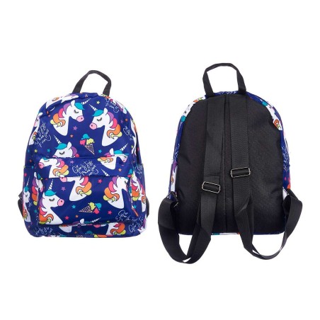 Zaino Scuola Pincello 586 Multicolore 28 x 12 x 22 cm Unicorno (12 Unità)