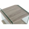 Comodino DKD Home Decor Cristallo MDF Vetro Temperato (50 x 50 x 49 cm)