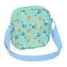 Borsa a Tracolla Bluey Sisters Verde 16 x 18 x 4 cm