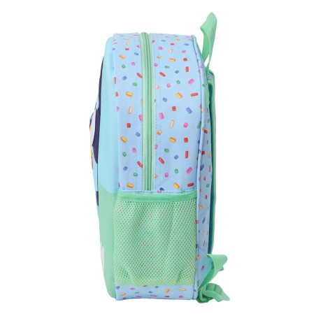 Zaino Scuola Bluey Azzurro 27 x 33 x 10 cm