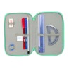Portaoggetti Triplo Bluey Sisters Verde Acqua 12,5 x 19,5 x 5,5 cm 37 Pezzi