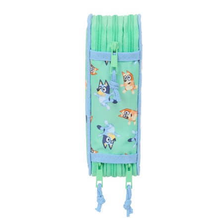 Portaoggetti Triplo Bluey Sisters Verde Acqua 12,5 x 19,5 x 5,5 cm 37 Pezzi