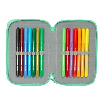 Portaoggetti Triplo Bluey Sisters Verde Acqua 12,5 x 19,5 x 5,5 cm 37 Pezzi