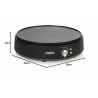 Macchina da Waffle Princess 01.492235.01.001 Nero 1200 W