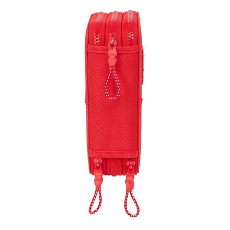 Plumier Triplo Atlético Madrid Rosso 12,5 x 19,5 x 5,5 cm 36 Pezzi