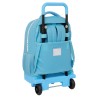Zaino Scuola Benetton Spring Blu cielo 33 x 45 x 22 cm