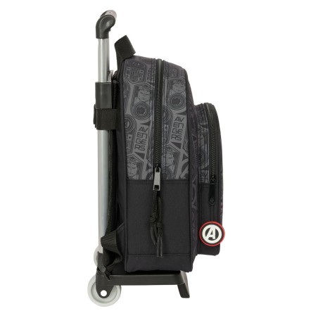 Trolley per la Scuola The Avengers Vendetta Nero 27 x 33 x 10 cm