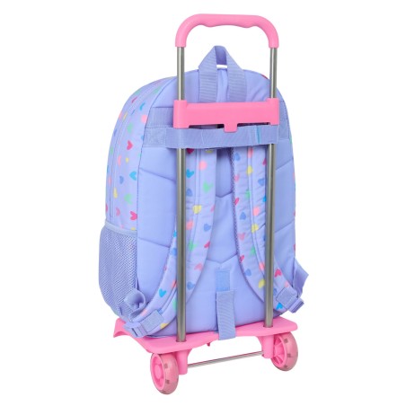 Trolley per la Scuola Benetton Lila Lilla 30 x 46 x 14 cm