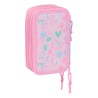 Necessaire BlackFit8 Smile Azzurro Rosa 12,5 x 19,5 x 5,5 cm 37 Pezzi