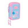 Necessaire BlackFit8 Smile Azzurro Rosa 12,5 x 19,5 x 5,5 cm 37 Pezzi