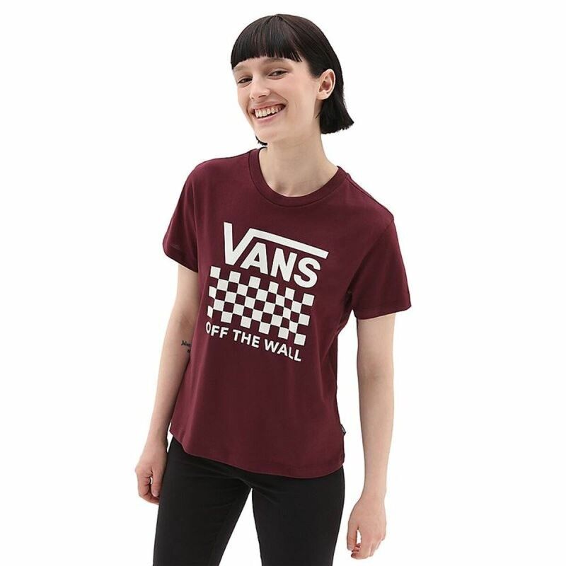 Maglia a Maniche Corte Donna Vans Lock Box Crew-B Maglia a Maniche Corte Donna Vans Lock Box Crew-B