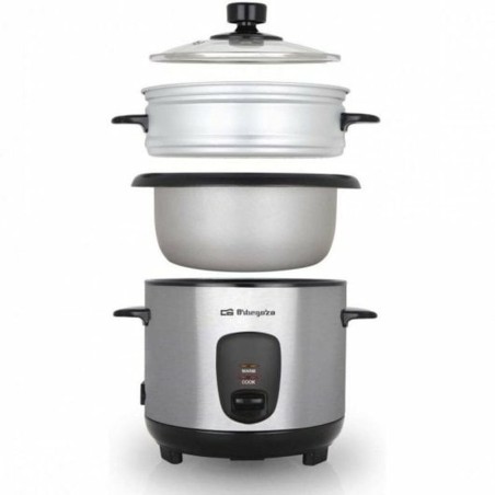 cuociriso Orbegozo CO-3025 400 W Nero Acciaio