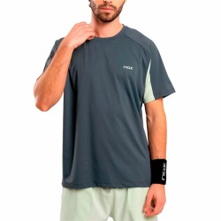 Maglia a Maniche Corte Uomo Nox Pro Charcoal Grigio chiaro