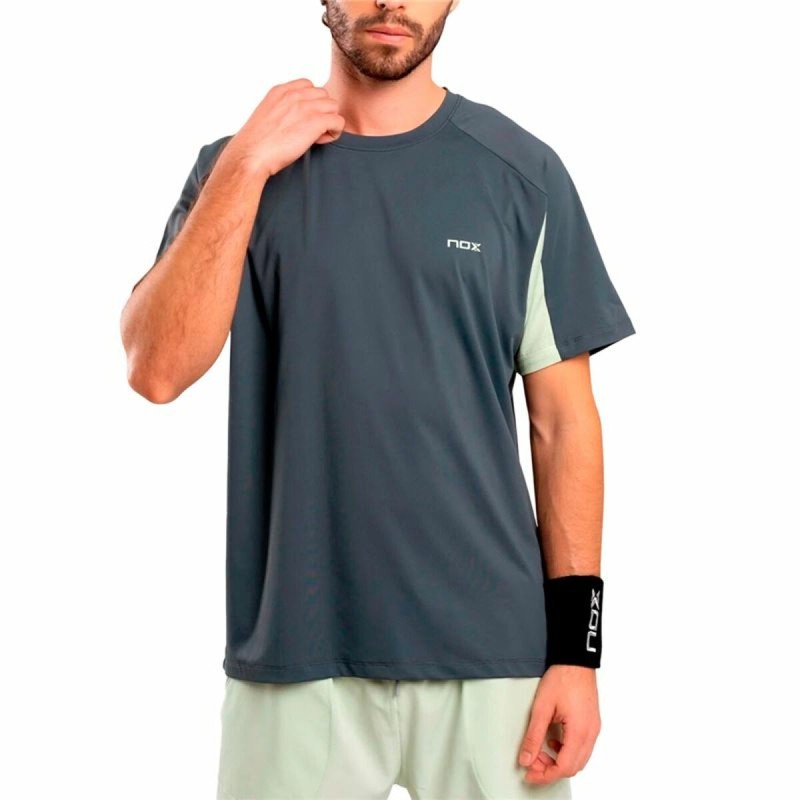 Maglia a Maniche Corte Uomo Nox Pro Charcoal Grigio chiaro