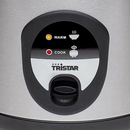 cuociriso Tristar RK-6129 Arrocera 900 W Argentato Acciaio inossidabile