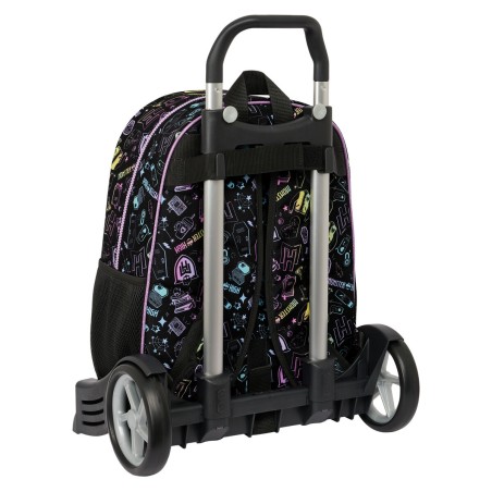 Trolley per la Scuola Monster High Nero 33 x 42 x 14 cm
