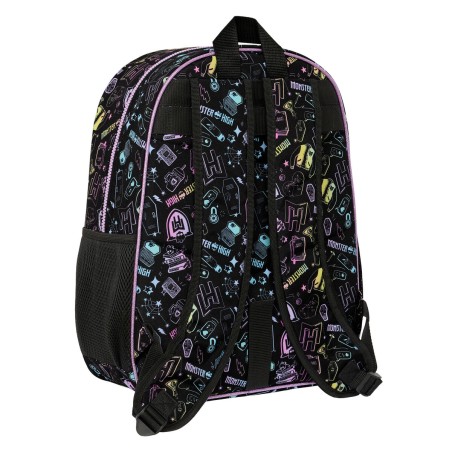 Zaino Scuola Monster High Nero 33 x 42 x 14 cm