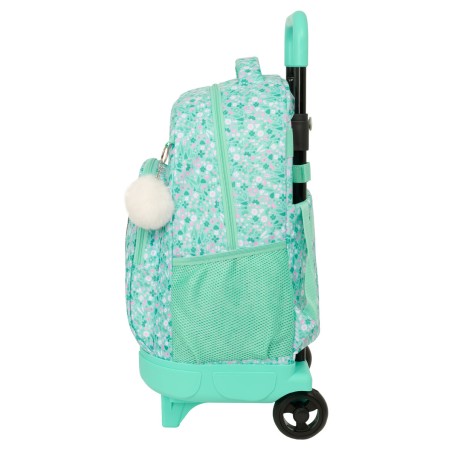 Trolley per la Scuola Safta Cuore Menta 33 x 45 x 22 cm