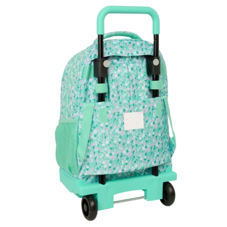 Trolley per la Scuola Safta Cuore Menta 33 x 45 x 22 cm
