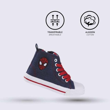 Scarpe Sportive per Bambini Spider-Man Azzurro