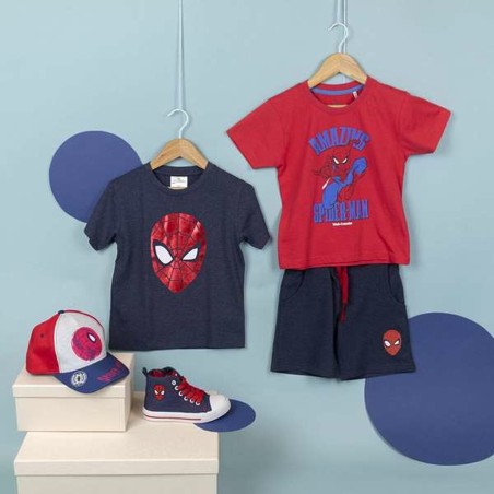 Scarpe Sportive per Bambini Spider-Man Azzurro