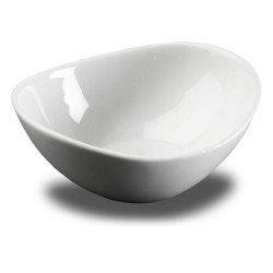 Ciotola per Aperitivi Versa Bianco Ceramica Porcellana 11,5 x 4,5 x 13,8 cm
