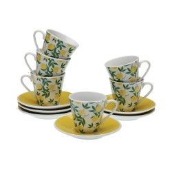 Set da Caffè Versa Porcellana Limone