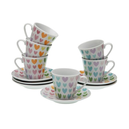 Set da Caffè Versa Porcellana Cuori