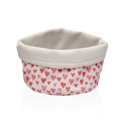 Portapane Versa Amore Cuori 14 x 10 x 17 cm