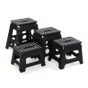 Sgabello Pieghevole Versa polipropilene 22 x 39 x 29 cm