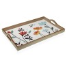 Vassoio Versa Selene Legno MDF 30 x 5 x 45 cm Fiori