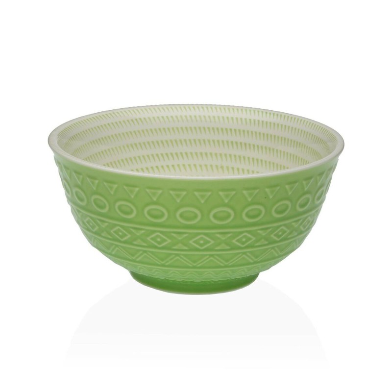 Ciotola per Aperitivi Versa Verde Ceramica Porcellana 16 x 7,7 x 16 cm Ciotola per Aperitivi Versa Verde Ceramica Porcellana 16 x 7,7 x 16 cm
