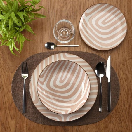 Servizio di Piatti Versa Denali Beige Porcellana