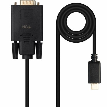 Cavo USB NANOCABLE 10.15.5202 Nero 1,8 m