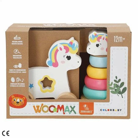 Giocattolo da trascinamento Colorbaby