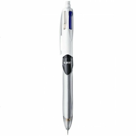 Penna a inchiostro liquido Bic 4 Colours 942103 Azzurro