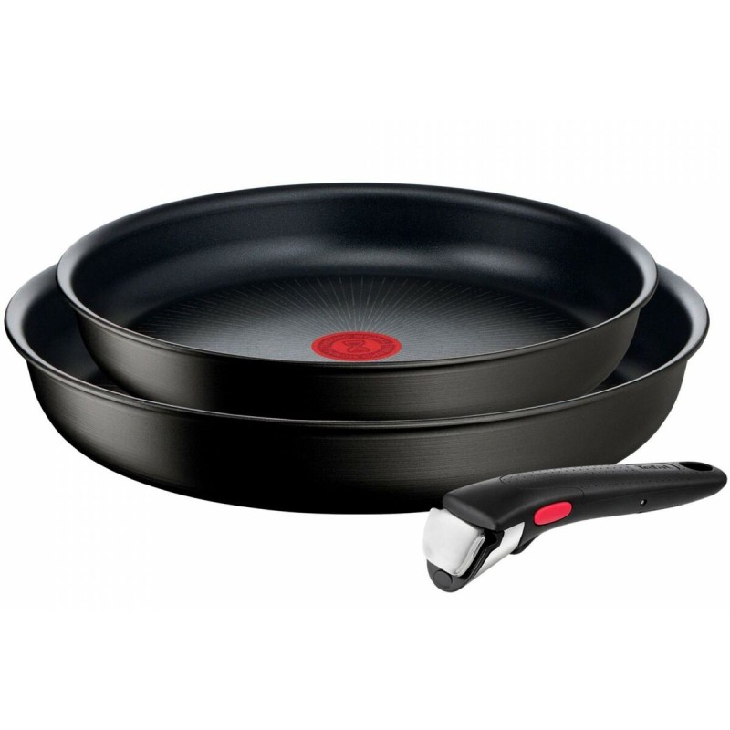 Set di padelle Tefal INGENIO UNLIMITED Ø 22 cm Ø 26 cm Nero Set di padelle Tefal INGENIO UNLIMITED Ø 22 cm Ø 26 cm Nero