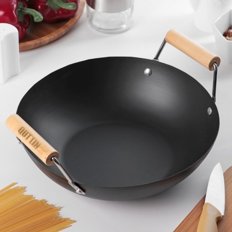 Padella Wok Quttin Legno (6 Unità)
