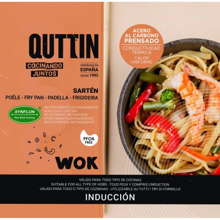Padella Wok Quttin Legno (6 Unità)
