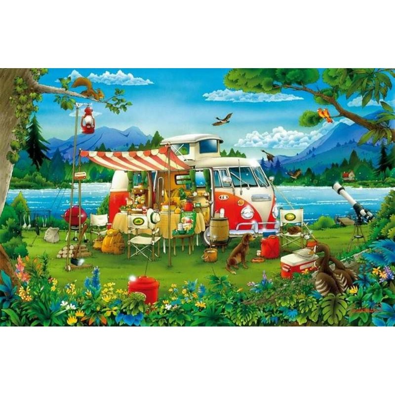Puzzle Educa Holidays in the countryside 1000 Pezzi Puzzle Educa Holidays in the countryside 1000 Pezzi