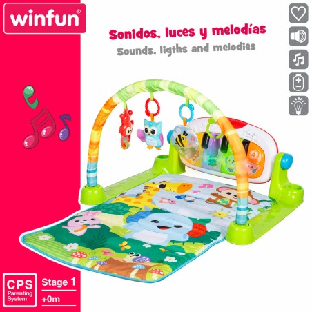 Tappeto da gioco Winfun Stoffa Plastica 63 x 43 x 91 cm (2 Unità)