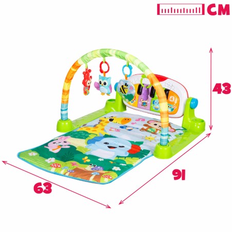 Tappeto da gioco Winfun Stoffa Plastica 63 x 43 x 91 cm (2 Unità)